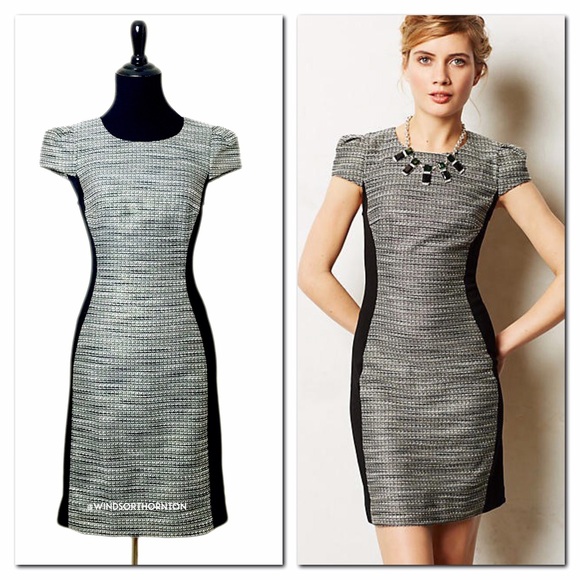 Anthropologie Dresses & Skirts - Anthropologie Moulinette Soeurs Sheath, Silver