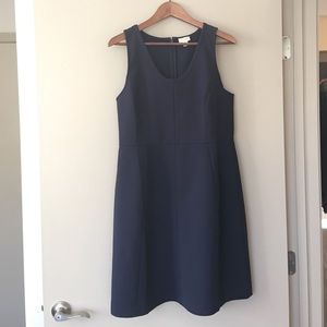 JCrew Factory Navy Shift Dress NWOT