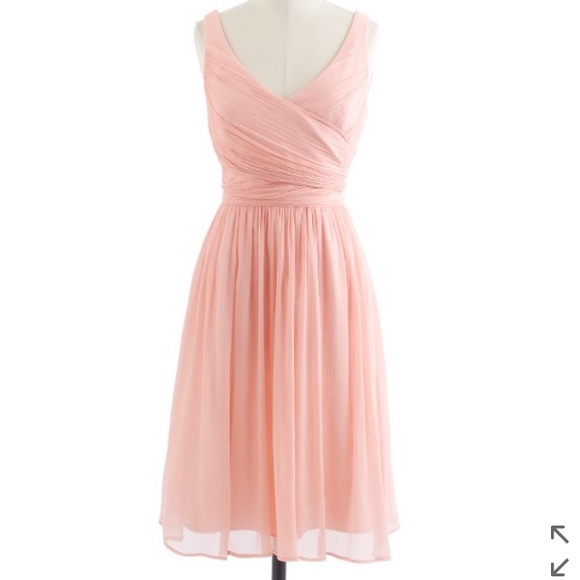 J. Crew Heidi Dress in Silk Chiffon