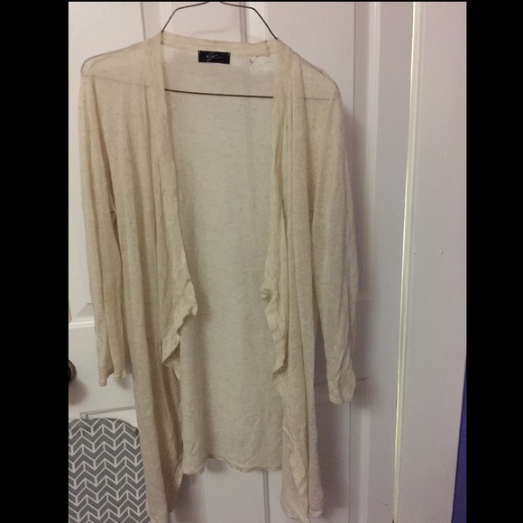 Long Tan cardigan