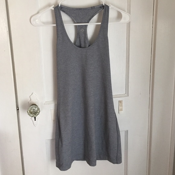 Grey lululemon tank