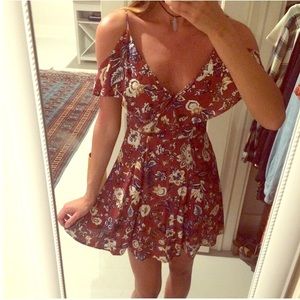 Fall Floral Dress