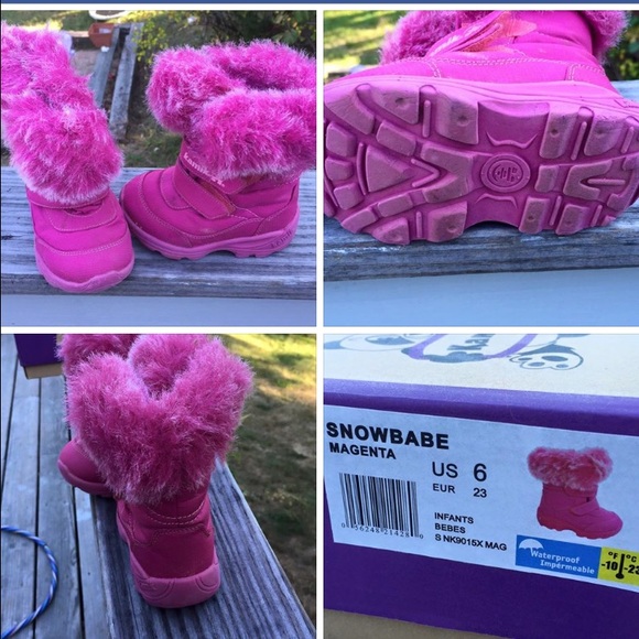 Girls size 6 toddler boots