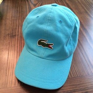 Bright Blue Lacoste Hat
