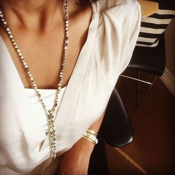 Zoe Lariat necklace