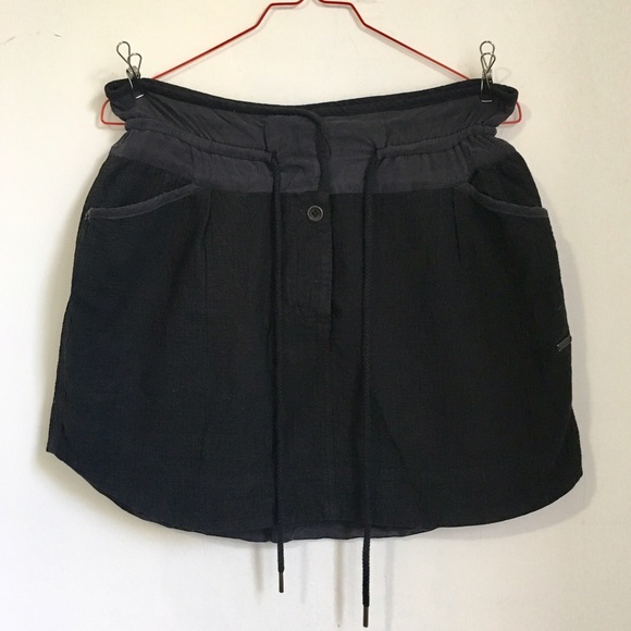 ✨FINAL MARKDOWN✨ Wilfred Black Cotton Mini Skirt