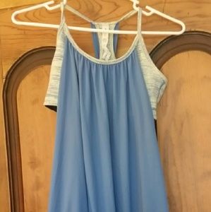 Lululemon Blue/Yellow Tank