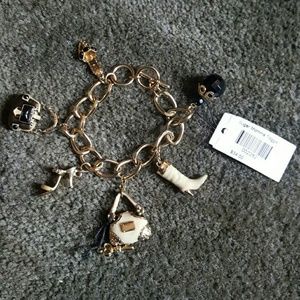 Charm toggle bracelet