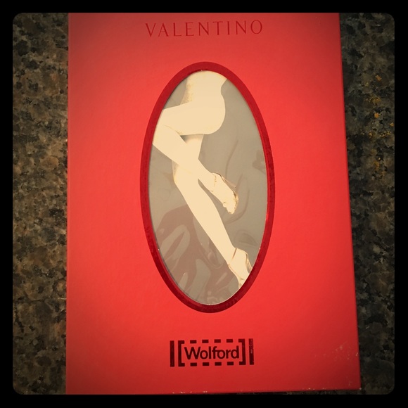 Wolford Valentino Brand New Tights Size Large