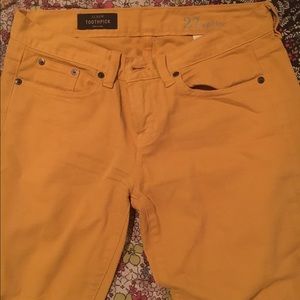 J Crew toothpick jeans