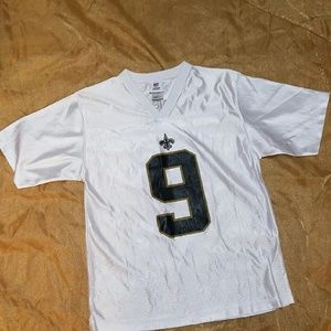 drew brees kids white jersey nfl apparel