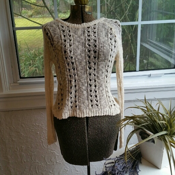 Creamy white sweater