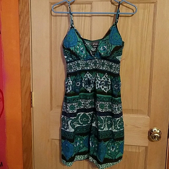 Spaghetti straps dress