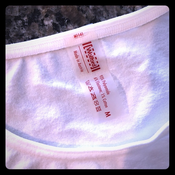 Brand New White Wolford Bodysuit Size Medium