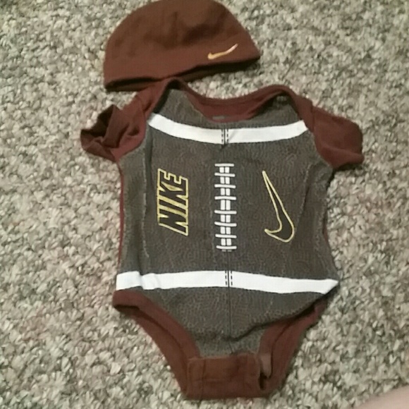 Nike football onesie