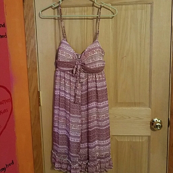 Spaghetti straps dress