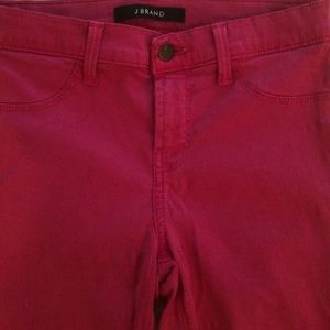 JBrand Hot Pink Super Skinny
