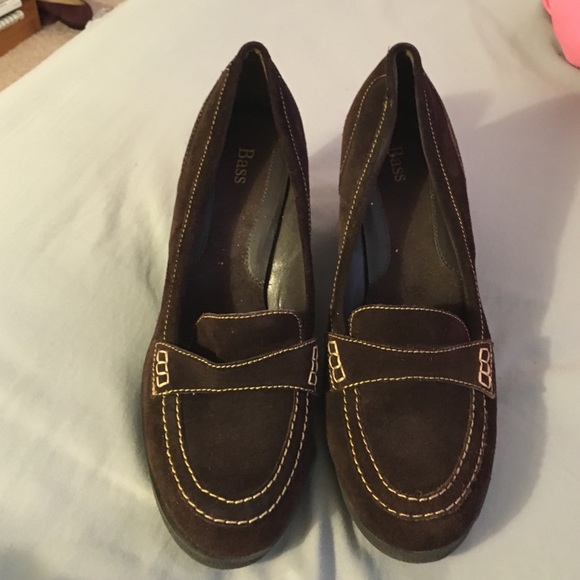‼️ must go‼️ Brown Wedge loafers