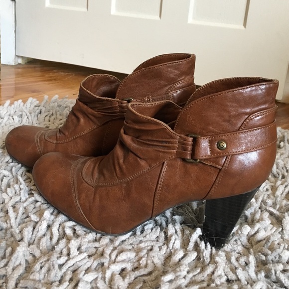 G by Guess brown booties 8.5