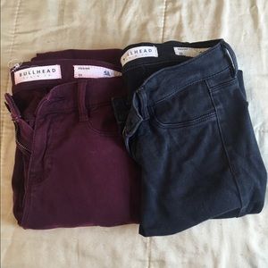 Bullhead low rise jeggings