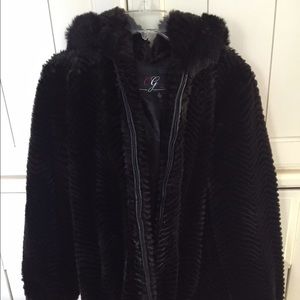Super warm faux fur jacket