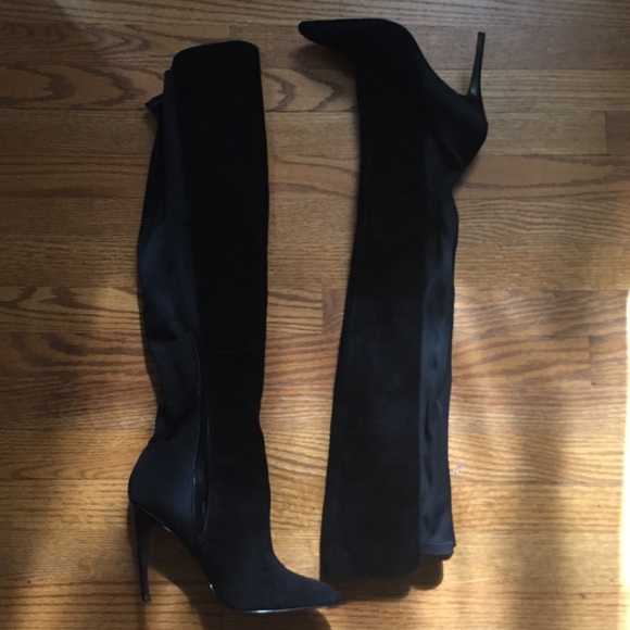 Black over- the -knee high boots! *NEW*