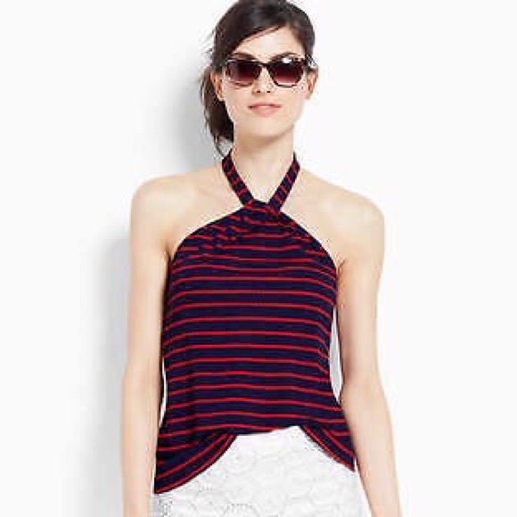 Ann Taylor Nautical Halter NWT