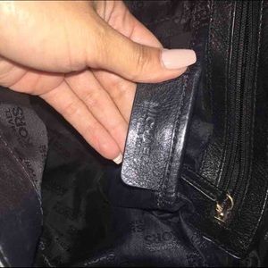 Interior of the Large MK Handbag w/ chains