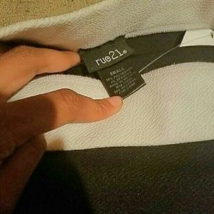 Black and white Rue 21 size small skirt