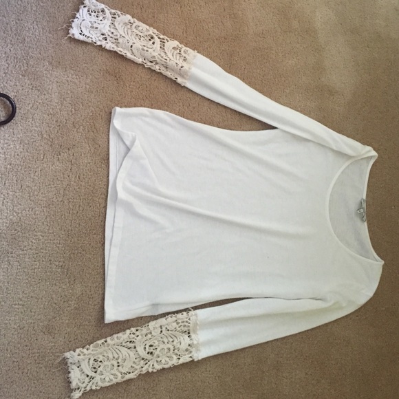 Long sleeve white shirt