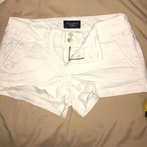 American Eagle white shorts. Size 2
