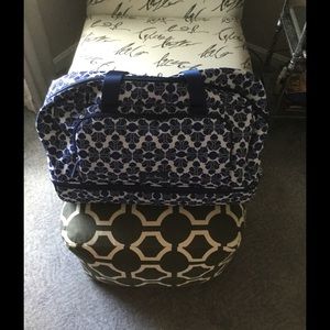 Vera Bradley Lighten Up Wheeled Carry On Bag