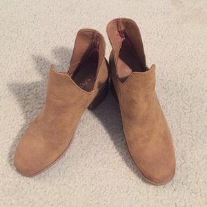 Brown booties