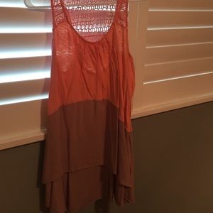 Crochet tunic