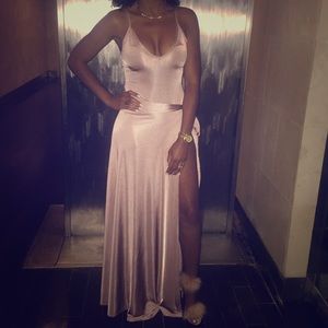 Chic and sexy maxi dress