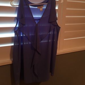Periwinkle blouse top