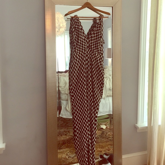 Diane von Furatenberg printed jumpsuit