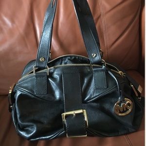 Michael Kors Black Leather Purse