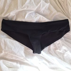 Black bikini bottoms