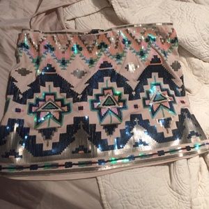 Express embellished skirt