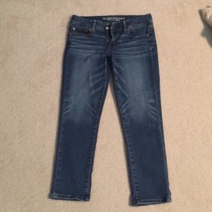 AE crop jeans