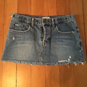 Abercrombie & Fitch Denim Miniskirt Size 4