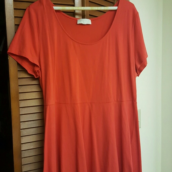 Red dress