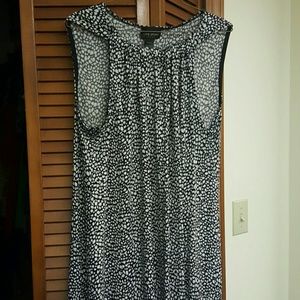 Black and white dress