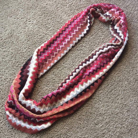 Multicolored Infinity Scarf - Picture 3 of 3