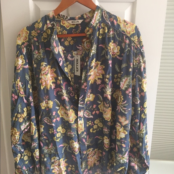 Revolve floral top