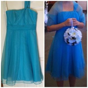 David's Bridal Bridesmaid/Prom Formal Dress