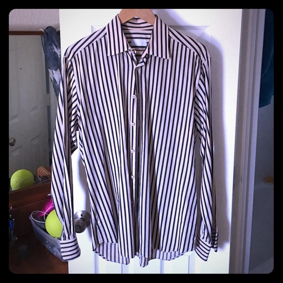 Authentic Prada men's button up shirt