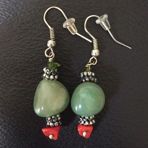 Beautiful semi-precious stone earrings