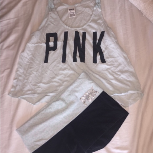 Pink yoga set